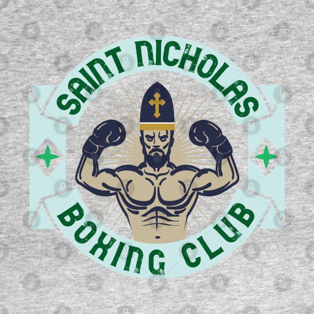 Saint Nicholas Boxing Club by MikeCottoArt